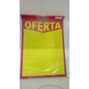 CARTAZ OFERTA 30X40 C/ SOLAPA PACIFIC