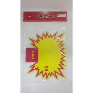 CARTAZ OFERTA SPLASH TAM G C/ SOLAPA PACIFIC