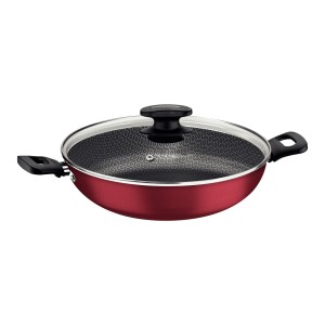 PANELA WOK 28CM 3,3LTS LORETO VERMELHO 27817/022 TRAMONTINA