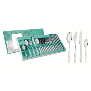 FAQUEIRO ACO INOX 24PCS HAVAI 66905/847 TRAMONTINA