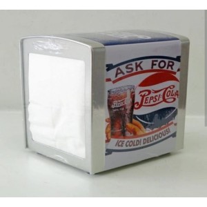 PORTA GUARDANAPO TV METAL 20356 PEPSI-COLA FULL-FIT