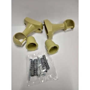 SUPORTE SIMPLES 19MM 041 MARFIM GARFOX