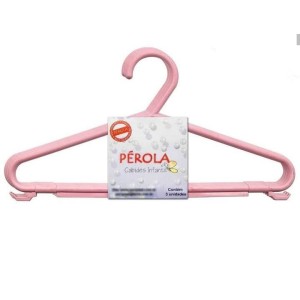 CABIDE 03 PC  INFANTIL PLAST. PEROLA PAVIPLAST