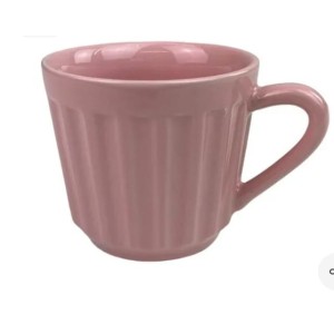 CANECA CANELADA ROSA 123 HR