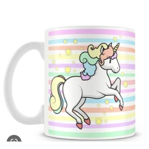 CANECA UNICORNIO 200ML REF-59 R.R