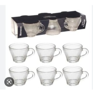 XICARA CAFE MOROCCO 70ML 6PC JGXC059 ETILUX