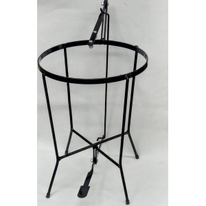 PEDAL LIXEIRA 30 LTS PRETA AZELIX