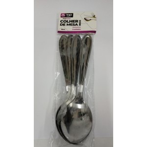 COLHER MESA INOX TOP0756 (PCT C/6PCS)