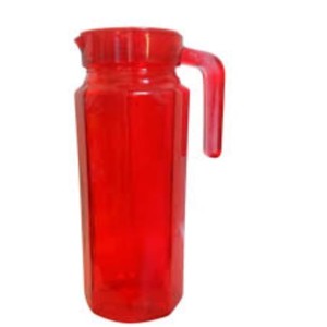JARRA VIDRO COLOR 1LT 6956 ROJEMAC