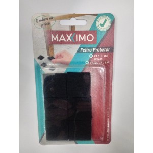 PROTETOR PE CADEIRA 30 MM X 30 MM QUAD. 094 C/12 PCS MAXXIMO