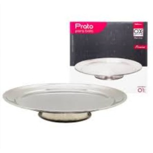 SUPORTE BOLO INOX 31CM C/BASE WX4454 WELLMIX