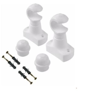 SUPORTE SIMPLES 19MM 042 BRANCO GARFOX