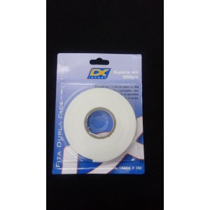 FITA DUPLA FACE 18MMX3MTS 1158 (900GRS) DX