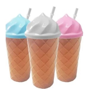 COPO ESCOLAR C/ CANUDO TMA-0042 ELEGANTEC