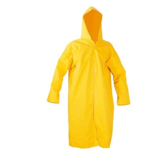 CAPA CHUVA ADULTO PVC FORRADA AMARELA GG NIKOKIT