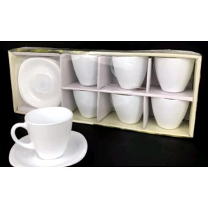XICARA CAFE 06PC C/PIRES 85ML FCB85 DAGIA