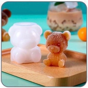 FORMA GELO 3D SILICONE URSO 7536 KEHOME