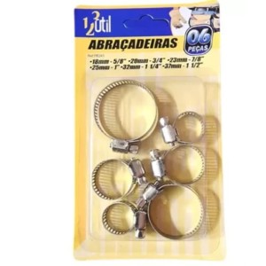 ABRACADEIRA METAL 06 PC FR240 123UTIL