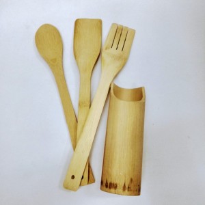 KIT PEGADORES/SUPORTE DE BAMBU 4PCS LT20010 LET