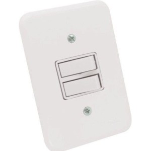 2 TECLAS SIMPLES C/ PLACA BCA 1902/003 RADIAL