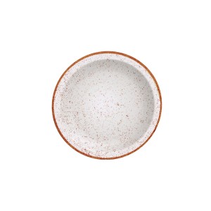 PRATO PORCELANA RASO RUSTICO MARROM 28CM 96990/098 TRAM