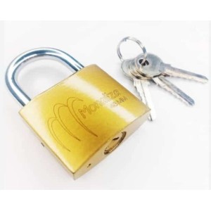 CADEADO 48MM MZ-21605 DOURADO MONALIZA