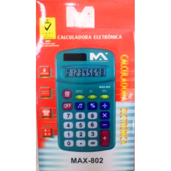 CALCULADORA MAX-802  DYNASTY REAL
