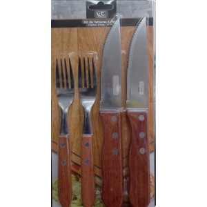 KIT TALHER 2 GARFOS E 2 FACAS 7473 KEHOME