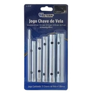 CHAVE VELA 5 PECAS E-17 WESTERN