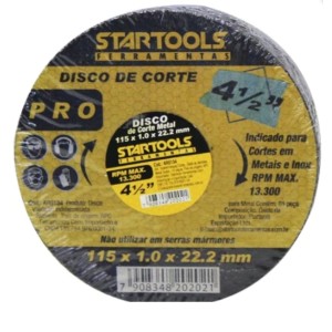 DISCO CORTE DE FERRO AR0134 (PCT C/10) STARTOOLS