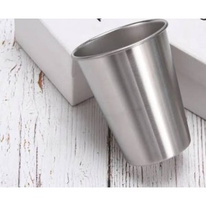 COPO INOX VIROLA PEQ 300 ML MZ-33162 MONALIZA