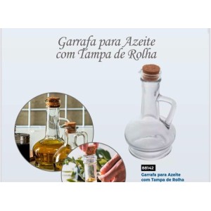 GARRAFA P/AZEITE DE VIDRO 230ML 88142 KEHOME