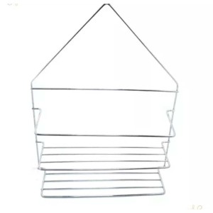 PORTA SHAMPOO ARAME BRANCO ESTILQUE