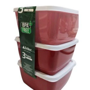 KIT C/03 ORGANIZA FACIL BX 800 ML COLOR SORTIDO 4129 TRITEC