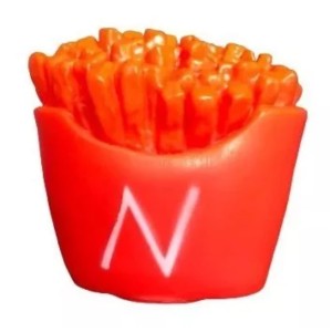 BRINQ CAO BATATA FRITA 9,5CM RG-0063 WESTERN