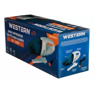 ASPIRADOR CARRO MINI 12V 60W AP-13 WESTERN