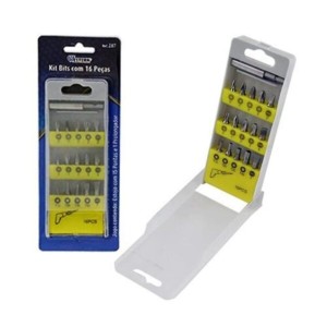 KIT PONTAS BITS 16PCS 287 WESTERN (P/ FURADEIRA)
