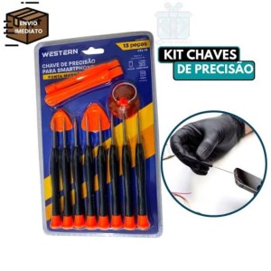 CHAVE PRECISAO SMARTPHONE 13 PCS CEL-19 WESTERN