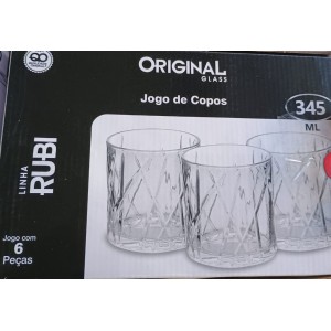 COPO RUBI 345 ML GL7410 (JG C/6 PCS) ORIGINAL