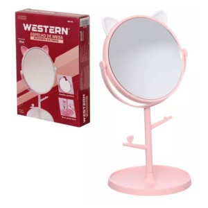 ESPELHO MESA GATINHO RED 15CM ESP-15 WESTERN