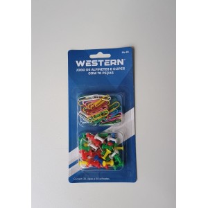 KIT ALFINETE + CLIPS 70PCS PA-35 WESTERN