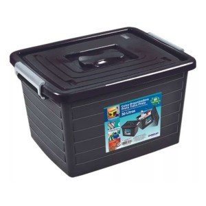 CAIXA ORGANIZADORA C/TRAVA 30LTS RECICLADA 25864CS ARQ