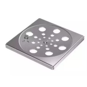 GRELHA 15CM QUAD.INOX TECNOTRAVA