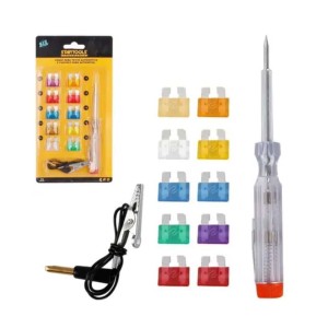 CHAVE P/TESTE AUTO C/10 FUSIVEIS AR0443 STARTOOLS