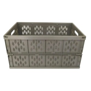 CAIXA DESMONTAVEL 60L CINZA (40KGS) CENTRAL