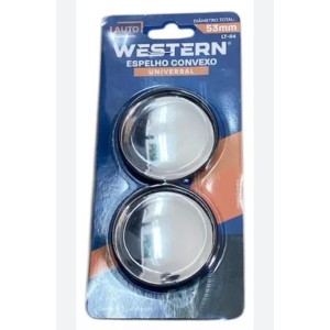 ESPELHO CONVEXO RED 2 PECAS LT-04 WESTERN
