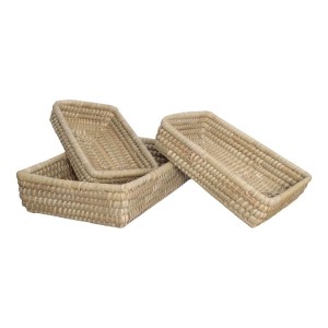 CESTO RETANGULAR PALMAR 3PC CSTO020 HAUSKRAFT