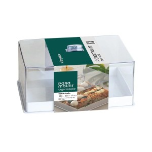 SERVE TUDO DIAMOND 30,5 X 20,5 X 15 CM BCO 1242 PARAMOUNT