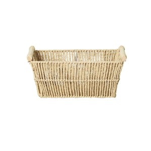 CESTO FIBRA C/ ALCA BAMBU 38X28X18 CM NATURE 3662 PARAMOUNT