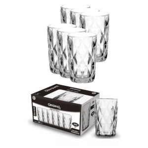 COPO DIAMANTE 400 ML (JG C/6) GL7601 ORIGINAL